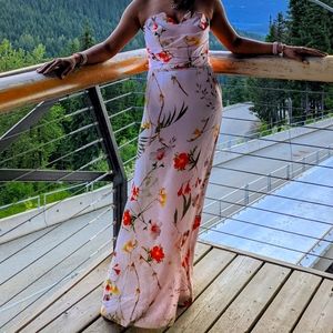 EUC- Floral Ted Baker gown